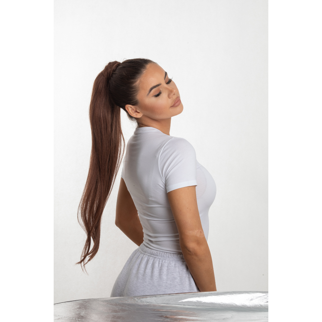 PONYTAIL snowie ľadová blond